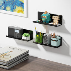 Toski komplet 2 akrilnih stenskih polic brez vrtanja - 30 cm