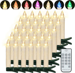 FREEPOWER komplet 30 LED božičnih svečk brezžičnih z daljinskim upravljalnikom