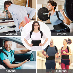 SUAVER nastavljiv korektor drže za moške in ženske – XXL