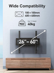 PERLESMITH stenski vrtljiv, nagibni in raztegljiv nosilec za TV 26–55” - do 40 kg