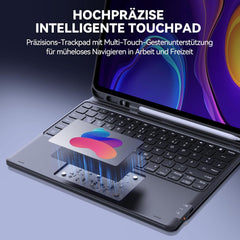 EARTO ovitek z Bluetooth tipkovnico za iPad Air 13" in iPad Pro 12.9"