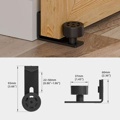 CCJH komplet strojne opreme za drsna vrata, 2 m