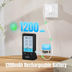 RADDY Wi-Fi termometer za bazen z 2 dodatnima senzorjema in aplikacijo