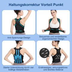 YISAILU L korektor drže za hrbet 95–110 cm