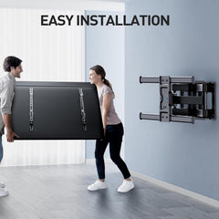 PERLESMITH stenski gibljiv nosilec za TV 37–85” - do 60 kg