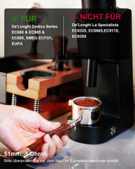 KOFIKOFI brezdno sito za espresso 51mm