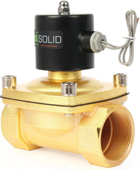 U.S. SOLID elektromagnetni vodni ventil 2'' 12 V DC cink