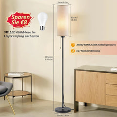 SERUNO X talna svetilka z LED žarnico . 135 cm