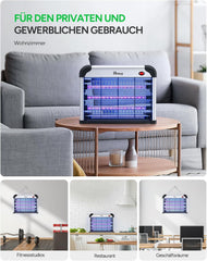 BUZBUG 3800 V električni uničevalec insektov z LED tehnologijo in 3 zamenljivimi žarnicami