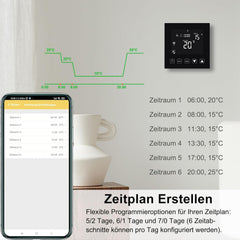 KETOTEK Pametni WiFi termostat za plinski kotel in talno ogrevanje z aplikacijo