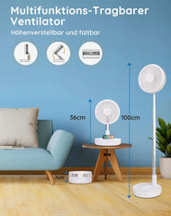 PRIMEVOLVE teleskopski USB ventilator