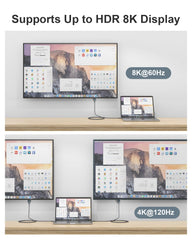 ELEXLINCO USB-C HDMI kabel združljiv z MacBook, iPad, Dell, TV in projektorji - 2m