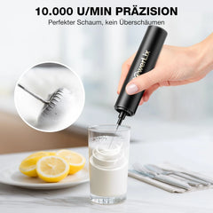 POWERLIX 3-v-1 električni penilnik mleka USB-C