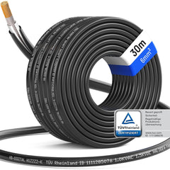 30 m podaljšek za solarne panele in polnilni regulator - 1500 V