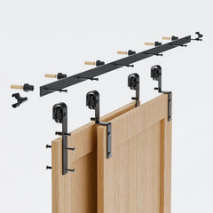 WOLFBIRD set vodil za dvojna drsna vrata 153 cm