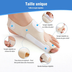 ORIGINTEK Hallux Valgus ortoza za palec z gel blazinico