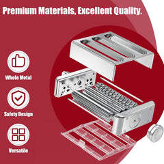 EASCANDY 3-v-1 kovinski nastavek za pripravo testenin