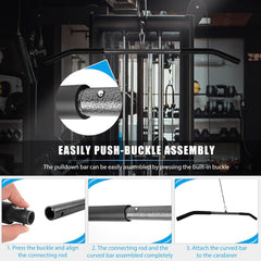 LYNDWIN večnamenska vadbena palica za zgornji del telesa