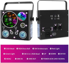 PROPULSION LIFE 5-v-1 DJ osvetlitev z UV in stroboskopskim učinkom