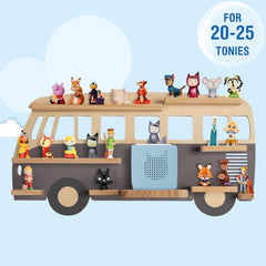 TODECO Tonie stenska polica v obliki avtobusa za Toniebox figure
