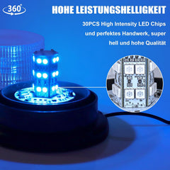 DINFU LED opozorilna svetilka z magnetom 8 barv