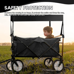 ROADTIME zložljiv vodoodporen nadstrešek za otroški voziček - 90 × 45 × 50 cm