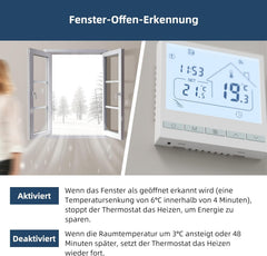 BEOK Pamenti WiFi Termostat za Plinske Kotle in Talno Gretje