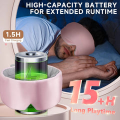 LC-DOLIDA spalna maska z Bluetooth 5.4 slušalkami