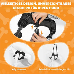 BENCMATE XL 2-v-1 podporna oprsnica za velike pse do 45 kg