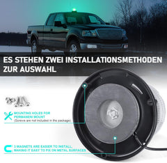 DINFU LED opozorilna svetilka z magnetom 8 barv
