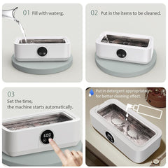 RIGATE Ultrazvočni čistilec nakita in občutljivih predmetov – 46 kHz