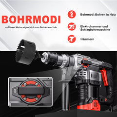 MOXPIFY bimetalna kronska žaga Ø 162 mm – s SDS Plus nastavkom in šesterokotnim držalom