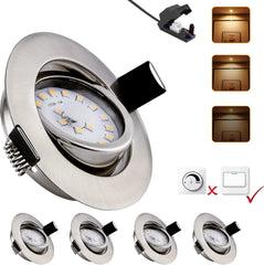 4x MYCUL 85mm vgradni LED reflektor - 3000 K