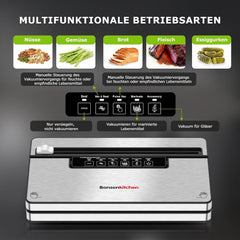 BONSENKITCHEN vakuumski aparat za živila 8L