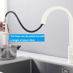 TONDIY 360° vrtljiva kuhinjska pipa z izvlečno prho in 3 načini curka