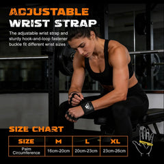 FLINTRONIC XL odprte fitnes rokavice