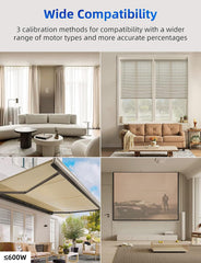 MAXCIO pametno stikalo za rolete, zavese in senčila - set 4 kosov