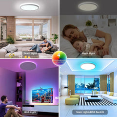 OPPEARL 30 cm RGB LED stropna luč
