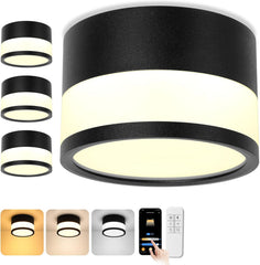 4x URING LED nadgradni stropni reflektor 12W