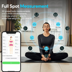 ARBOLEAF pametni merilni trak za telo z Bluetooth in aplikacijo