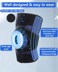 ABYON M opornica za koleno s trojnimi stabilizatorji