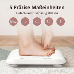 GROWNSY digitalna tehtnica za dojenčke in odrasle z odstranljivim pladnjem - nosilnost do 150 kg