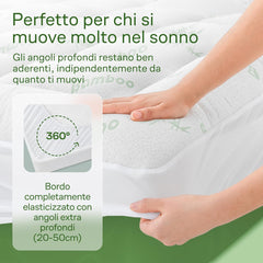 NIAGARA BAMBOO zračen nadvložek proti bolečinam v hrbtu za enojno posteljo 80×190 cm