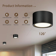 KYOTECH LED 95 mm Zatemnljivi Nadgradni Reflektorji - komplet 4 kosi