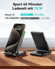 INIU Brezžična Polnilna Postaja za pametne telefone