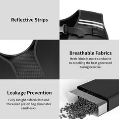 PROIRON nastavljiva obtežena oprsnica za telovadbo – 20 kg