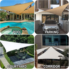 HENG FENG vodoodporno trikotno senčno jadro - 5 x 5 x 7 m