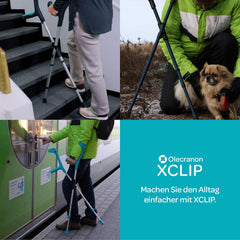 XCLIP Držalo za bergle in sprehajalne palice