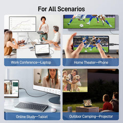ACER USB-C v HDMI Kabel 2 m – 4K 60 Hz, HDMI 2.0