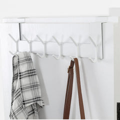 Notranji vratni obešalnik iz nerjavečega jekla s 6 kavlji